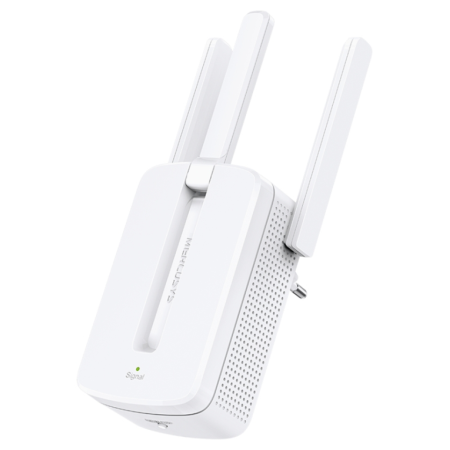 Mercusys MW300RE ampliador de red Repetidor de red Blanco