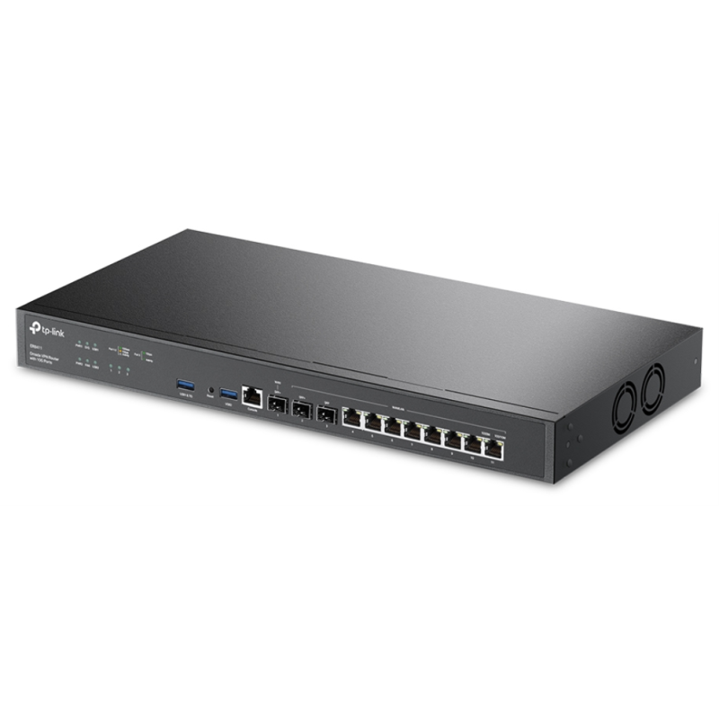 TP-Link Omada ER8411 router Gigabit Ethernet Negro