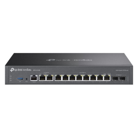 TP-Link Omada ER7412-M2 router 2.5 Gigabit Ethernet, Gigabit Ethernet Negro