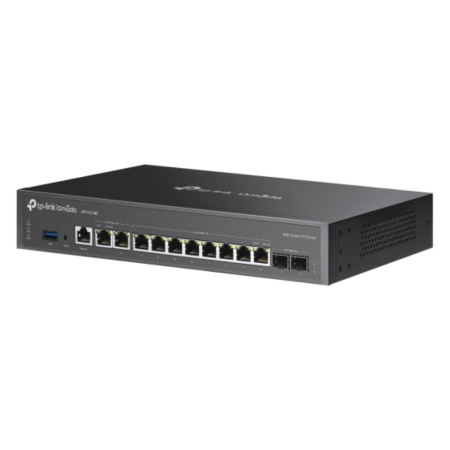 TP-Link Omada ER7412-M2 router 2.5 Gigabit Ethernet, Gigabit Ethernet Negro