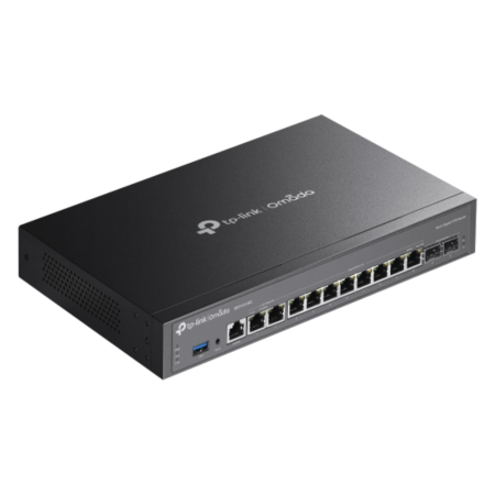 TP-Link Omada ER7412-M2 router 2.5 Gigabit Ethernet, Gigabit Ethernet Negro