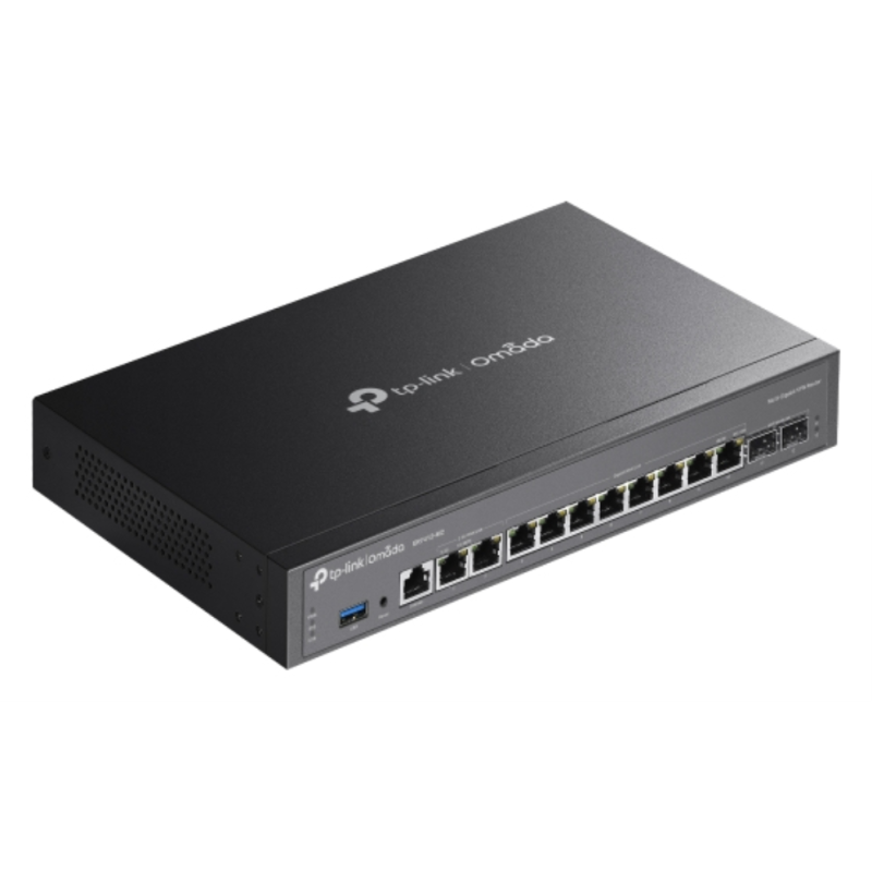 TP-Link Omada ER7412-M2 router 2.5 Gigabit Ethernet, Gigabit Ethernet Negro