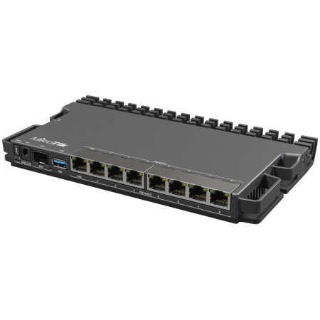 Mikrotik RB5009UG+S+IN router 2.5 Gigabit Ethernet Negro