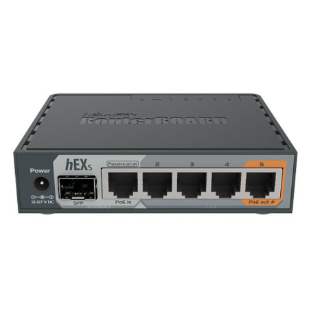 Mikrotik hEX S router Gigabit Ethernet Negro
