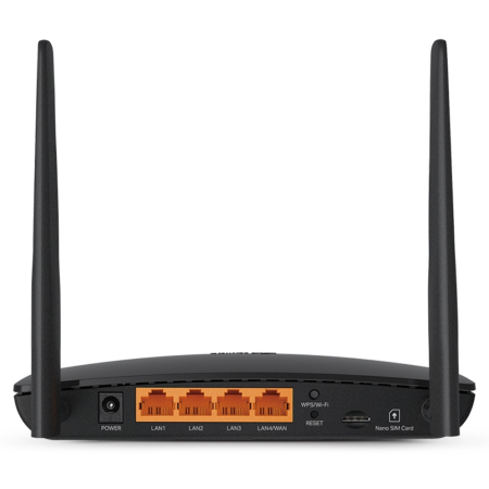 TP-Link Archer MR402 router inalámbrico Ethernet rápido Doble banda (2,4 GHz / 5 GHz) 4G Negro
