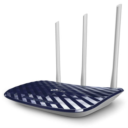 TP-Link AC750 router inalámbrico Ethernet rápido Doble banda (2,4 GHz / 5 GHz) Negro, Blanco