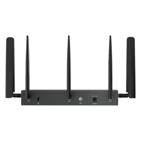 TP-Link Omada ER706W-4G router inalámbrico Gigabit Ethernet Doble banda (2,4 GHz / 5 GHz) Negro