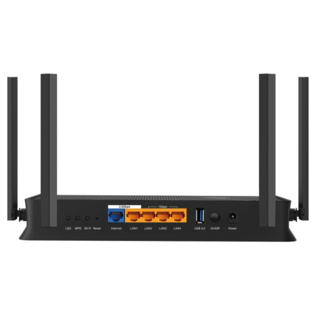 TP-Link Archer BE230 router inalámbrico 2.5 Gigabit Ethernet Doble banda (2,4 GHz / 5 GHz) Negro