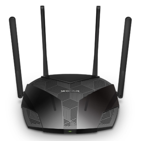 Mercusys MR80X router inalámbrico Gigabit Ethernet Doble banda (2,4 GHz / 5 GHz) Negro