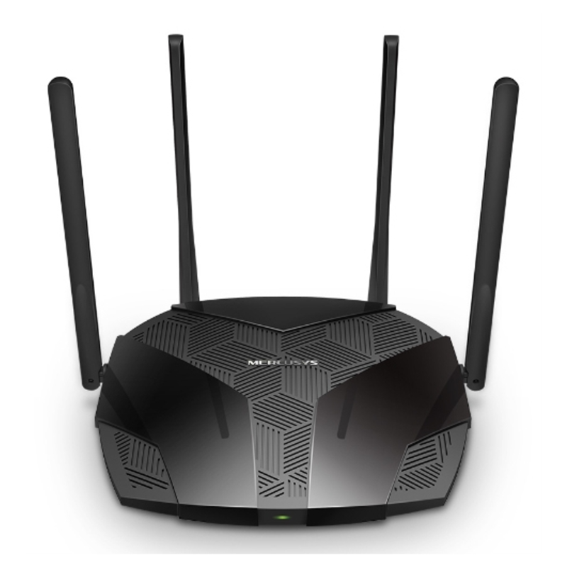 Mercusys MR80X router inalámbrico Gigabit Ethernet Doble banda (2,4 GHz / 5 GHz) Negro