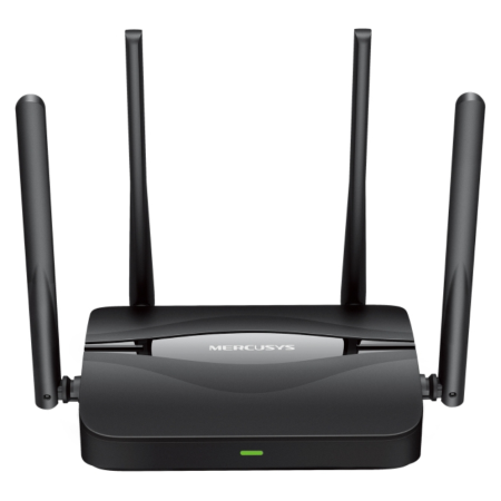 Mercusys MR25BE router inalámbrico Gigabit Ethernet Doble banda (2,4 GHz / 5 GHz) Negro