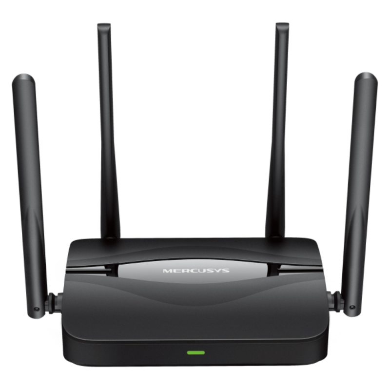 Mercusys MR25BE router inalámbrico Gigabit Ethernet Doble banda (2,4 GHz / 5 GHz) Negro