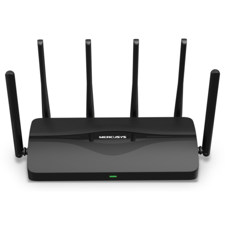 Mercusys MR47BE router inalámbrico 2.5 Gigabit Ethernet Tribanda (2.4 GHz / 5 GHz / 6 GHz) Negro
