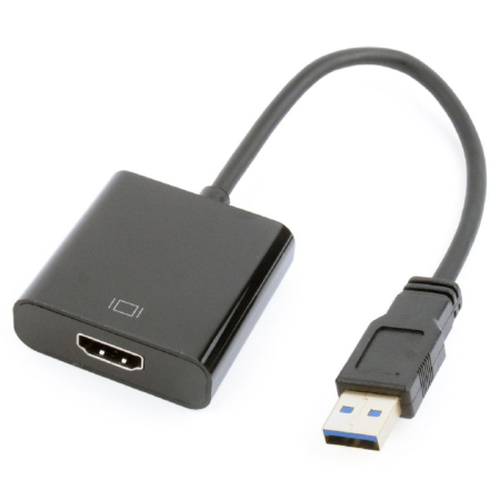 Gembird A-USB3-HDMI-02 Adaptador gráfico USB 1920 x 1080 Pixeles Negro