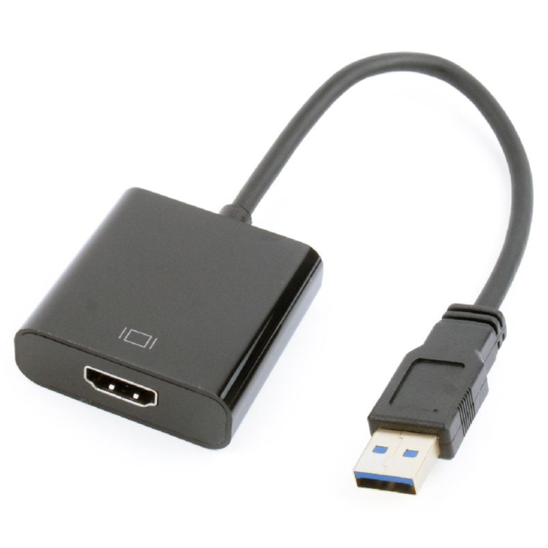 Gembird A-USB3-HDMI-02 Adaptador gráfico USB 1920 x 1080 Pixeles Negro