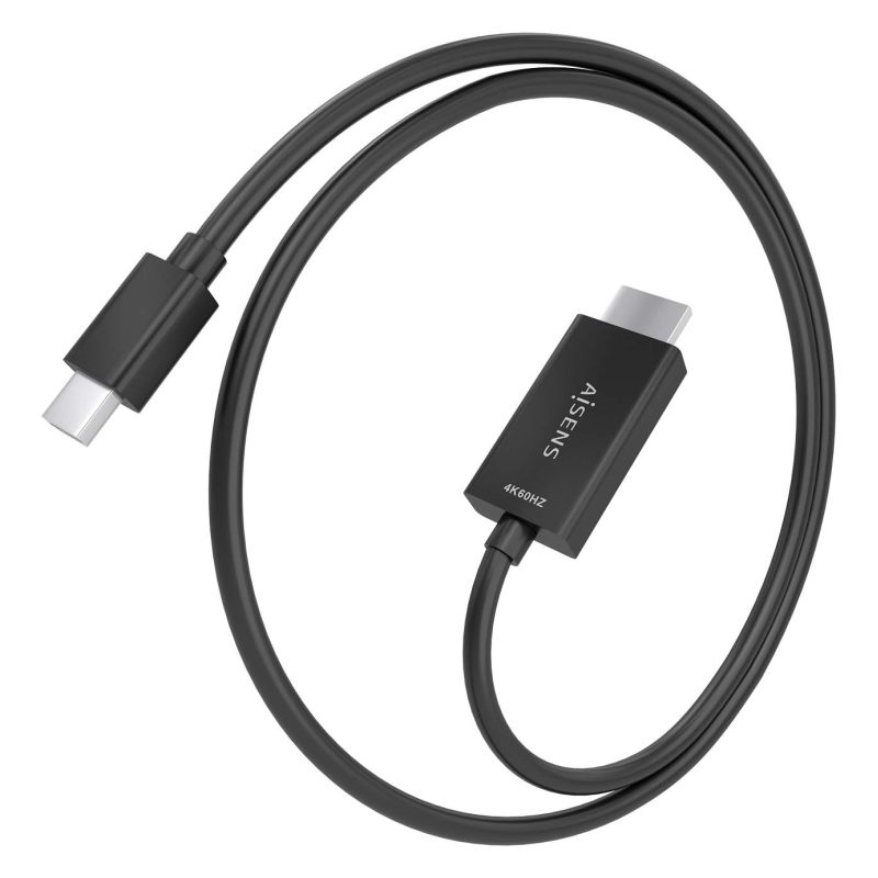 AISENS A125-0886 adaptador de cable de vídeo 1 m Mini DisplayPort HDMI tipo A (Estándar)