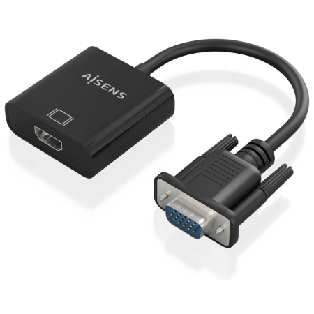 AISENS A115-0873 adaptador de cable de vídeo 0,2 m HDMI + 3.5mm + Micro-USB Type-B VGA (D-Sub)