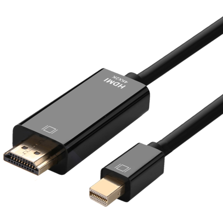 AISENS A125-0458 adaptador de cable de vídeo 3 m Mini DisplayPort HDMI Negro