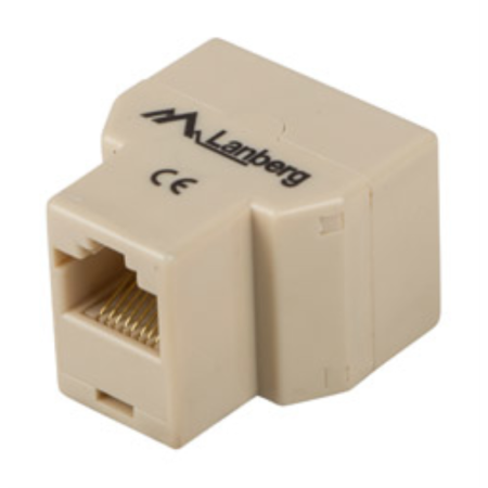 Lanberg AD-RJ45-2RJ45-OU divisor de red Beige