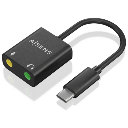 AISENS A109-0767 cambiador de género para cable 2x 3.5 mm
