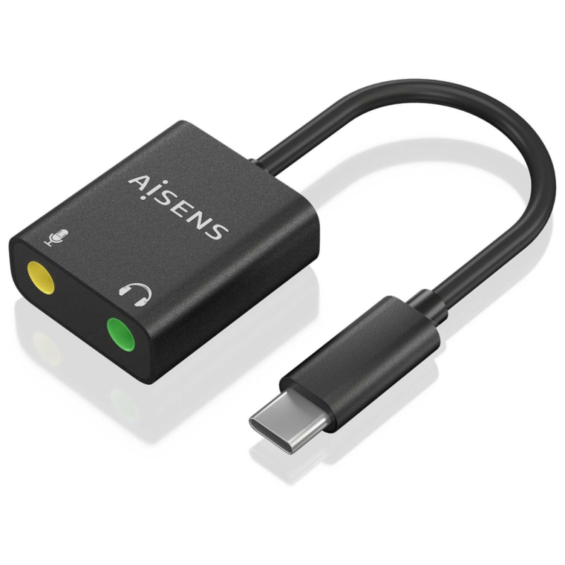 AISENS A109-0767 cambiador de género para cable 2x 3.5 mm