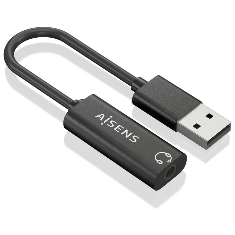 AISENS A106-0770 cambiador de género para cable 3,5 mm