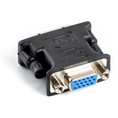 Lanberg AD-0012-BK cambiador de género para cable DVI-I VGA (D-Sub) Negro
