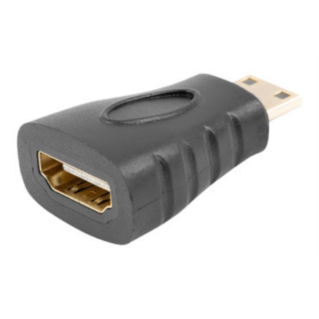 Lanberg AD-0037-BK cambiador de género para cable HDMI HDMI Mini-C Negro