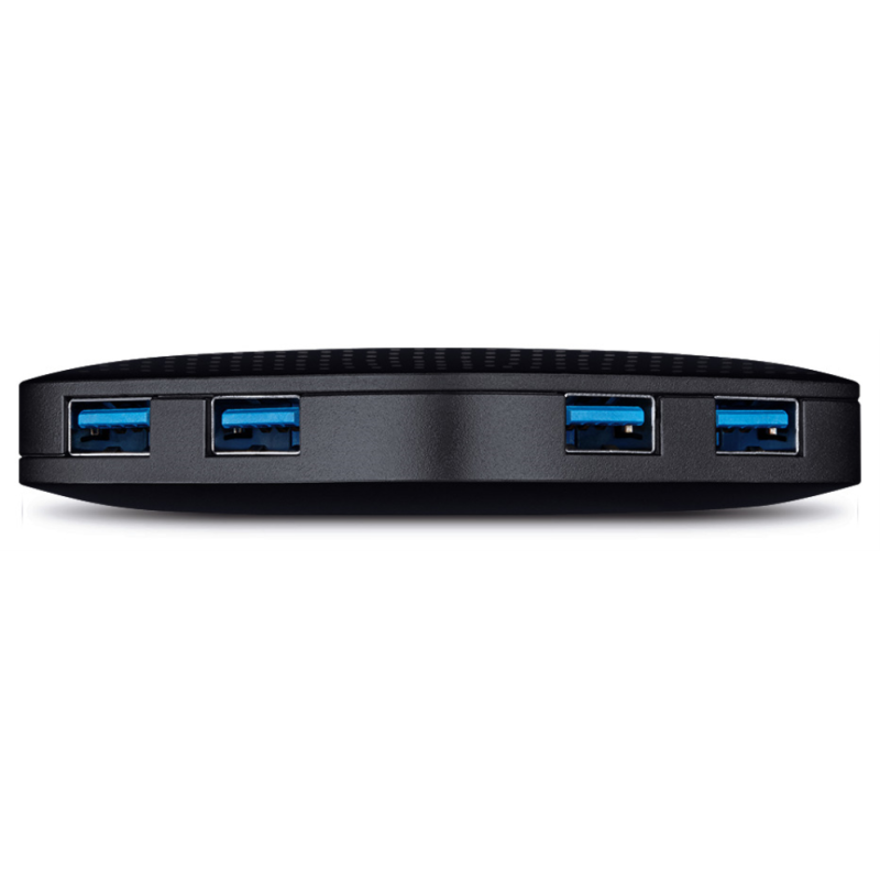 TP-Link UH400 V3 hub de interfaz USB 3.2 Gen 1 (3.1 Gen 1) Type-A 5000 Mbit/s Negro