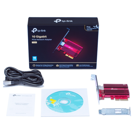 TP-Link TX401 adaptador y tarjeta de red Interno Ethernet 10000 Mbit/s