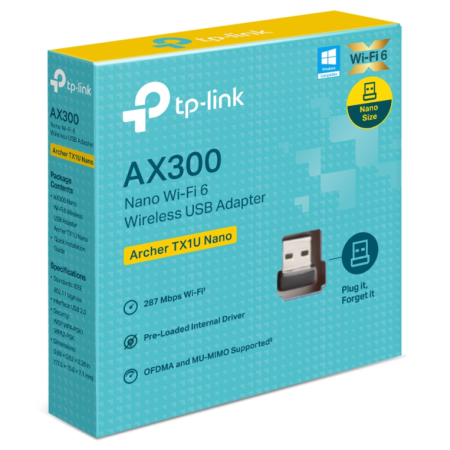 TP-Link AX300 WLAN 287 Mbit/s