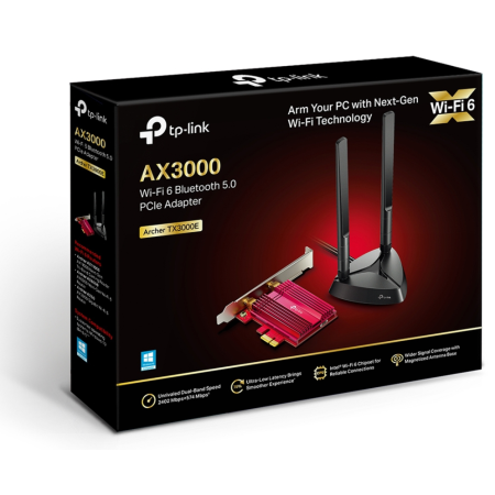 TP-Link Archer TX3000E Interno WLAN / Bluetooth 2402 Mbit/s