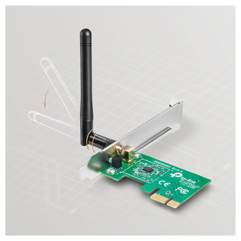 TP-Link TL-WN781ND adaptador y tarjeta de red Interno WLAN 150 Mbit/s
