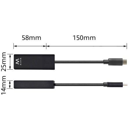 Ewent EW9828 adaptador y tarjeta de red Ethernet 5000 Mbit/s