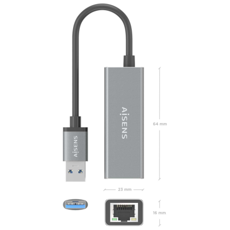 AISENS A106-0897 adaptador y tarjeta de red 1000 Mbit/s