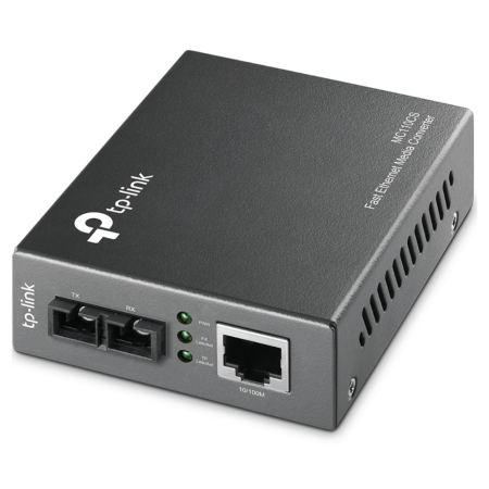 TP-Link MC110CS convertidor de medio 1000 Mbit/s 1310 nm Negro