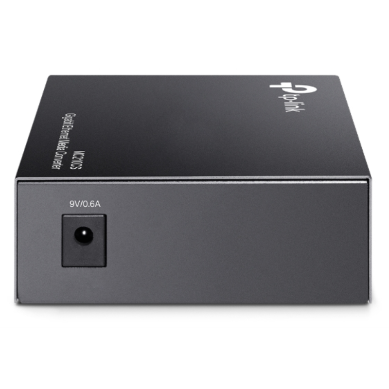TP-Link MC210CS convertidor de medio 1000 Mbit/s 1310 nm Monomodo Negro