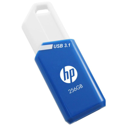 HP x755w unidad flash USB 256 GB USB tipo A 3.2 Gen 1 (3.1 Gen 1) Azul, Blanco