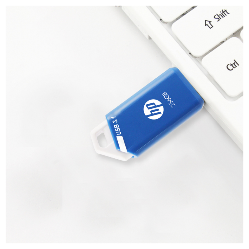 HP x755w unidad flash USB 256 GB USB tipo A 3.2 Gen 1 (3.1 Gen 1) Azul, Blanco