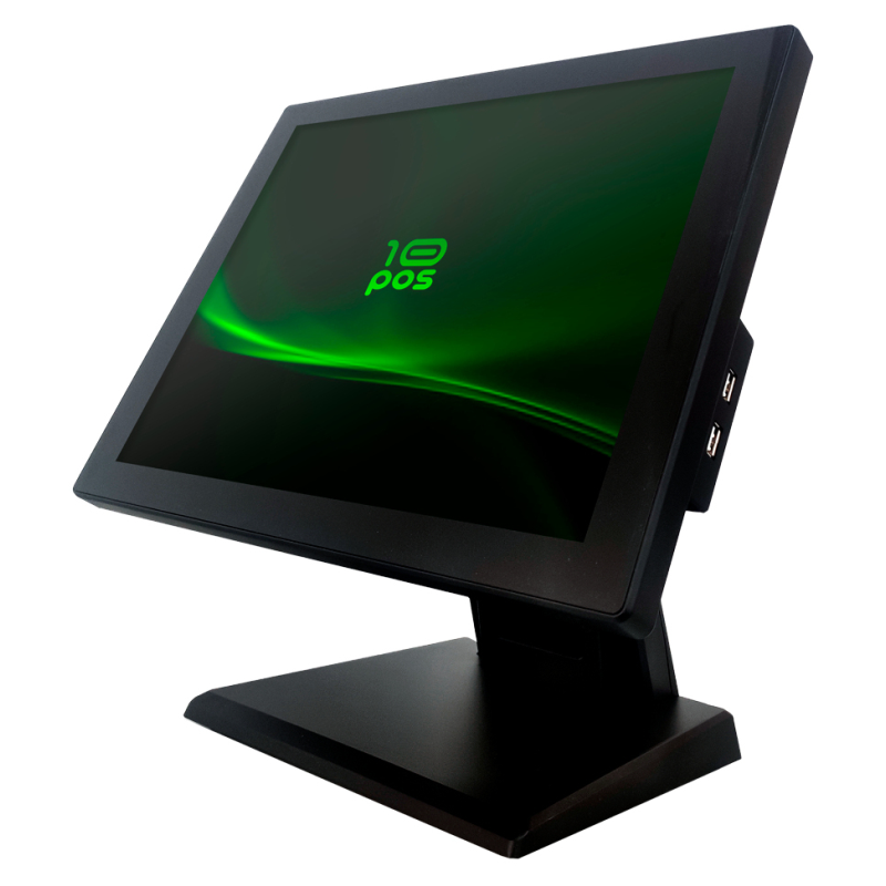 10POS 10T-15I5H8256 Terminal Punto Venta (TPV) 2,5 GHz 38,1 cm (15″) 1024 x 768 Pixeles Pantalla táctil Negro
