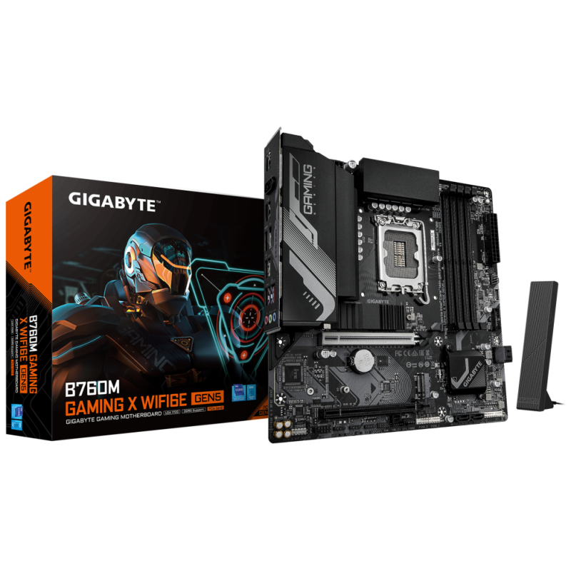 GIGABYTE B760M GAMING X WIFI6E GEN5 Placa Base