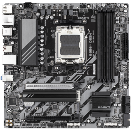GIGABYTE B850M DS3H placa base AMD B850 Zócalo AM5 micro ATX