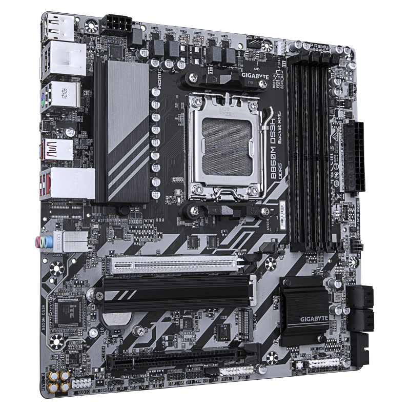 GIGABYTE B850M DS3H placa base AMD B850 Zócalo AM5 micro ATX