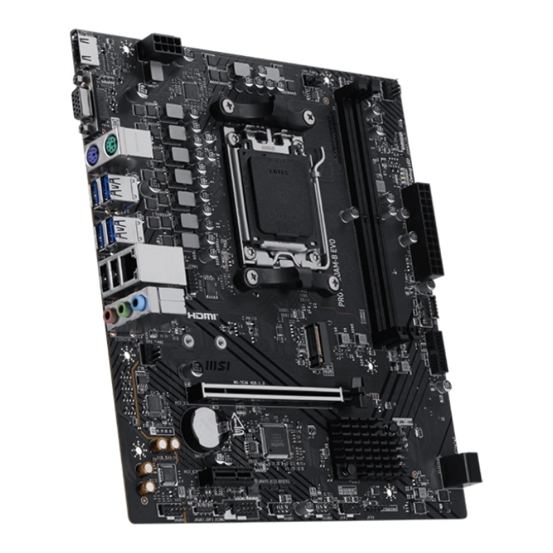 MSI PRO A620AM-B EVO AMD A620A Zócalo AM5 ATX