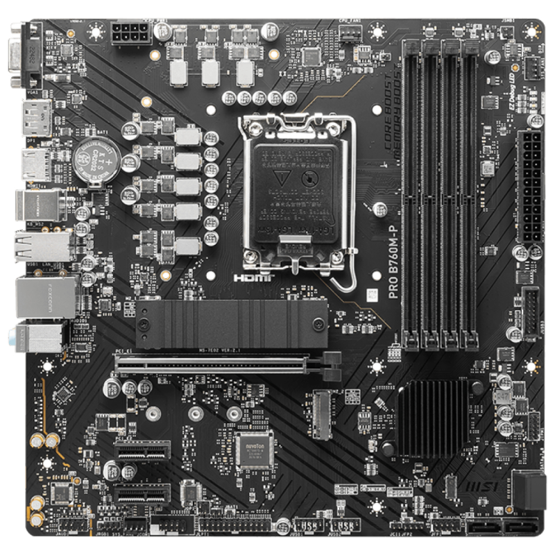 MSI PRO B760M-P placa base Intel B760 LGA 1700 micro ATX