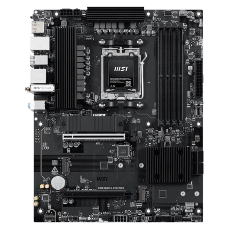 MSI PRO B850-S EVO WIFI placa base AMD B850 Zócalo AM5 ATX