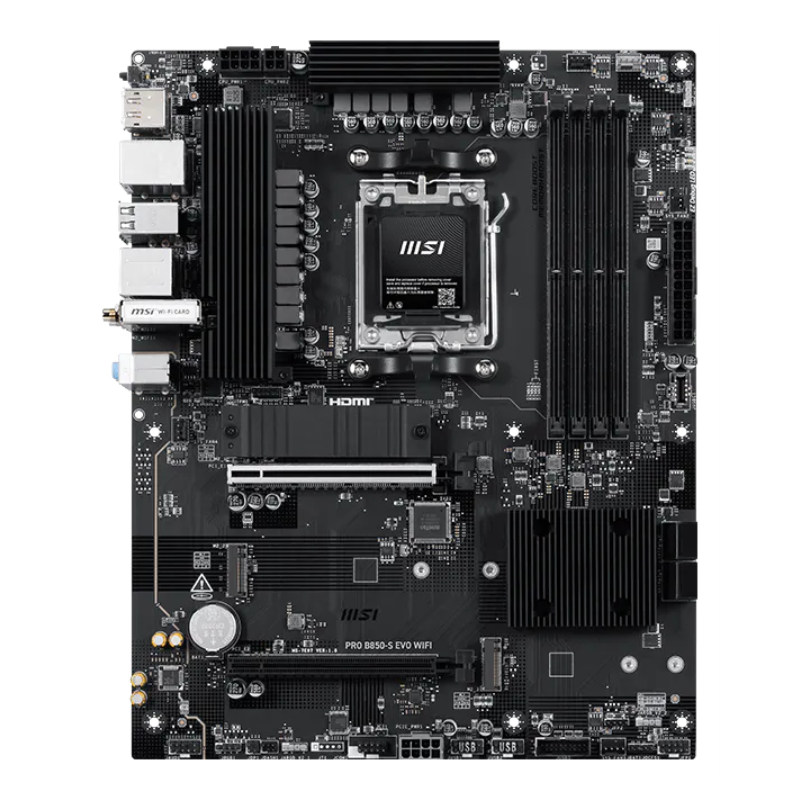 MSI PRO B850-S EVO WIFI placa base AMD B850 Zócalo AM5 ATX