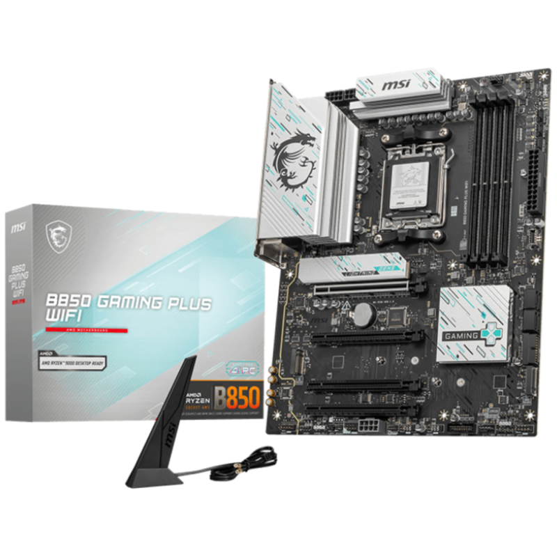 MSI B850 GAMING PLUS WIFI placa base AMD B850 Zócalo AM5 ATX