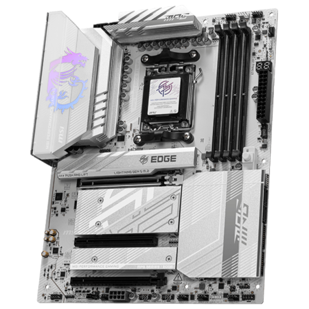 MSI MPG B850 EDGE TI WIFI placa base AMD B850 Zócalo AM5 ATX