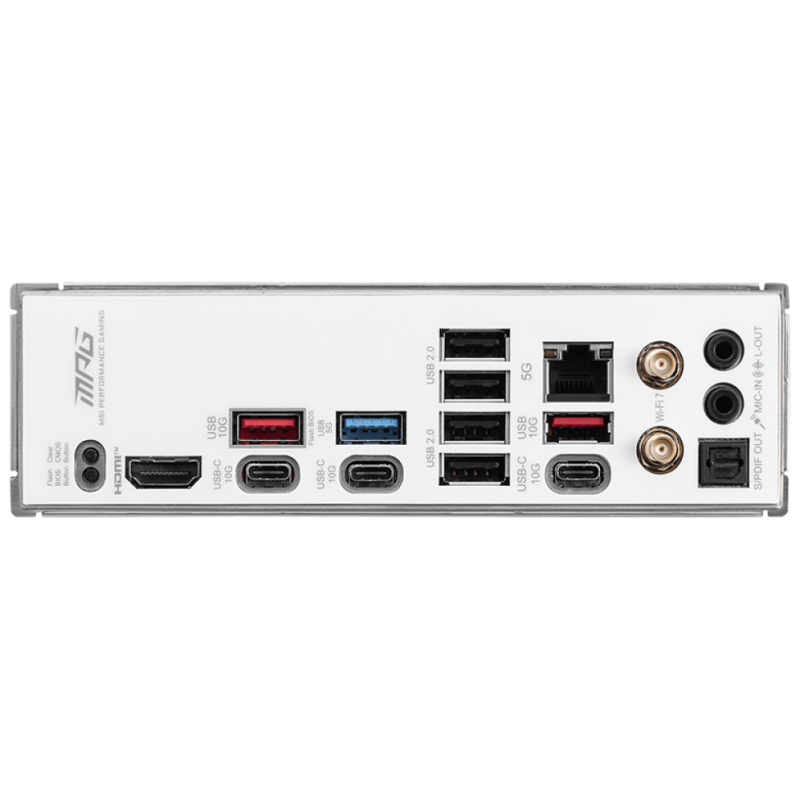 MSI MPG B850 EDGE TI WIFI placa base AMD B850 Zócalo AM5 ATX